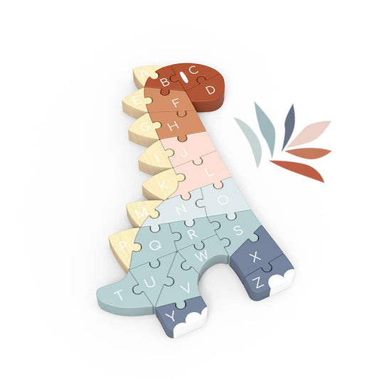 ABC Dino Puzzle (Wooden Toys)
