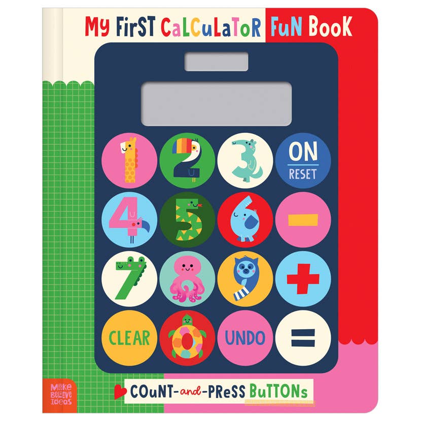 Make Believe Ideas - Board Books My First Calculator Fun Book