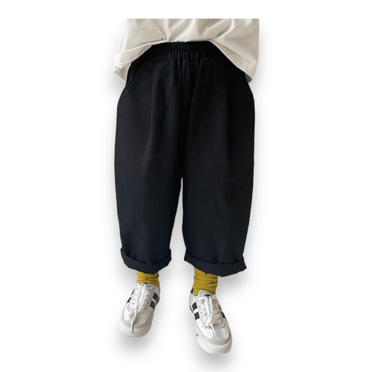 Best Day Ever Kids - Kids Black Pant - City Kid Baggy Pant