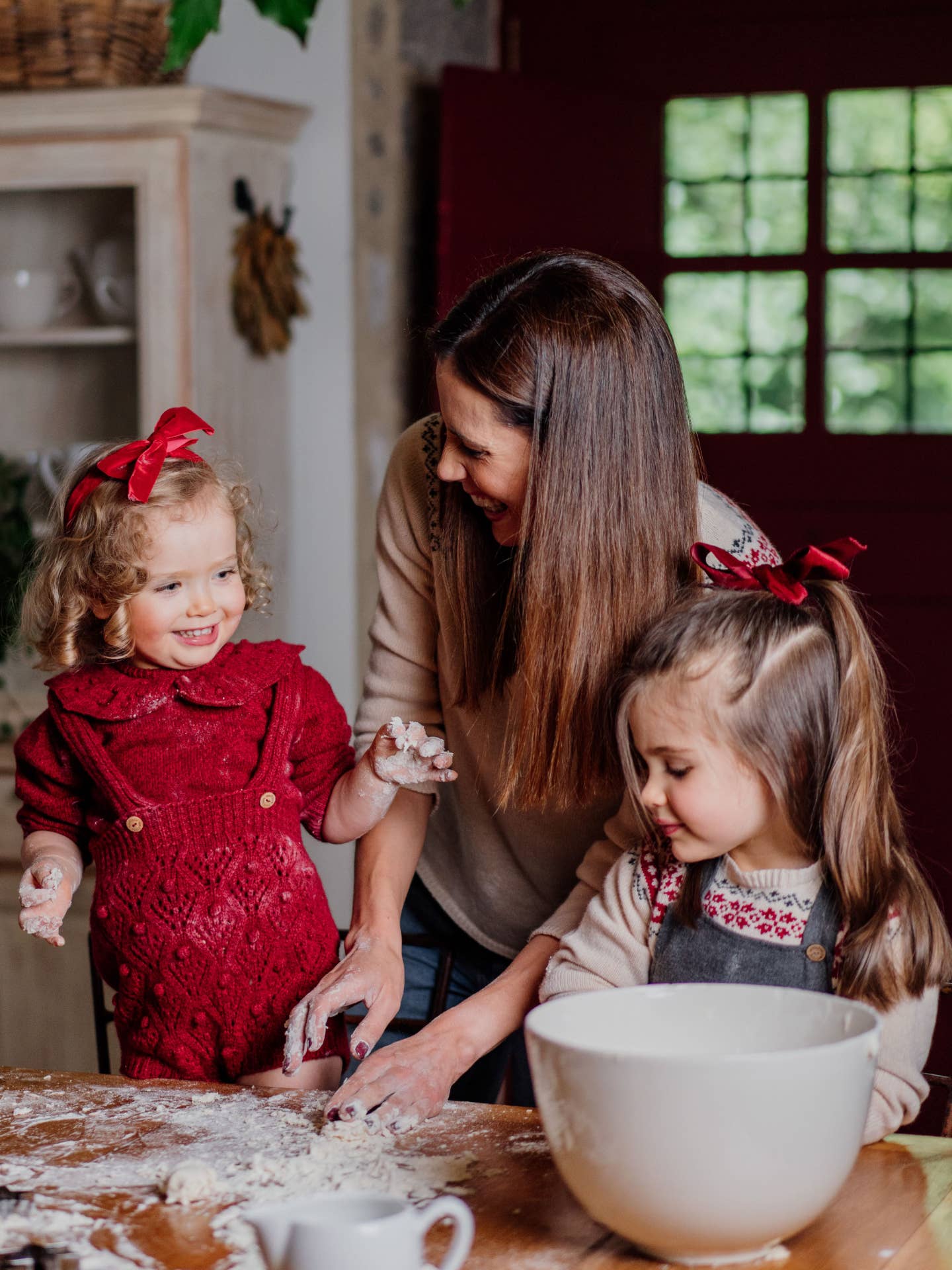 Baby Knitted Christmas sweater with jacquard | Merino Wool |