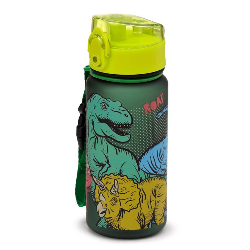 Dinosauria Pop Top 350ml Shatterproof Bottle