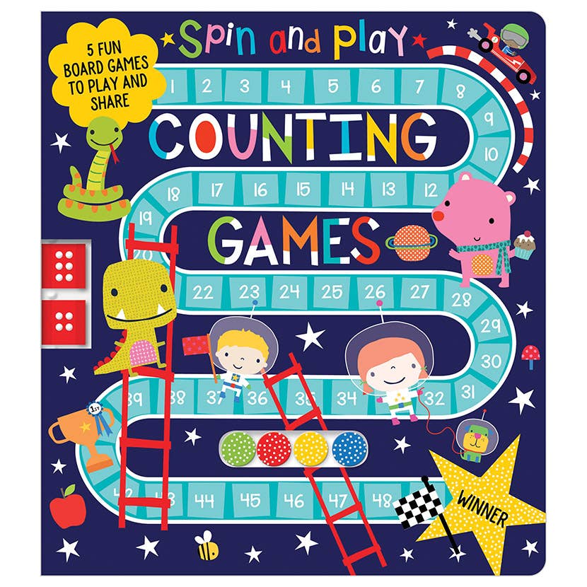 Make Believe Ideas - Spin and Play Counting Games Book
