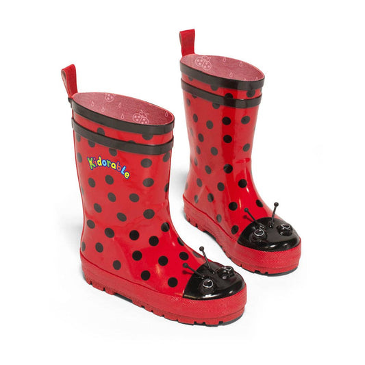 Children's Ladybug Rain Boots