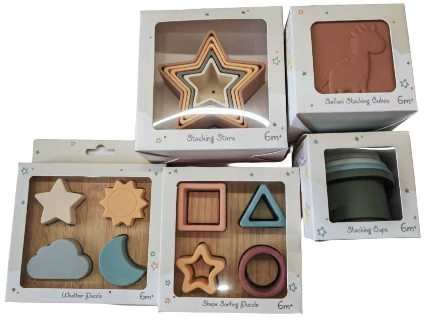 Wooden Shape Matching Puzzle