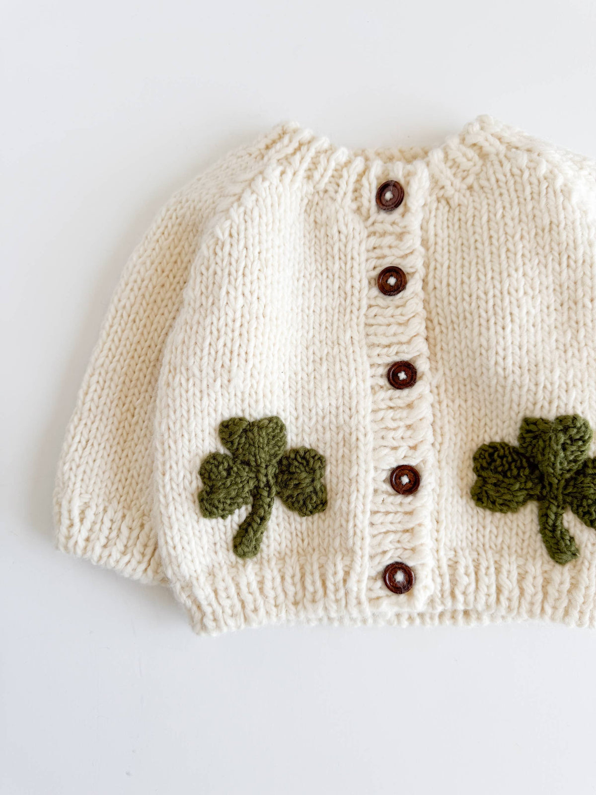 Baby & Child Cardigan - Shamrock Hand Knit