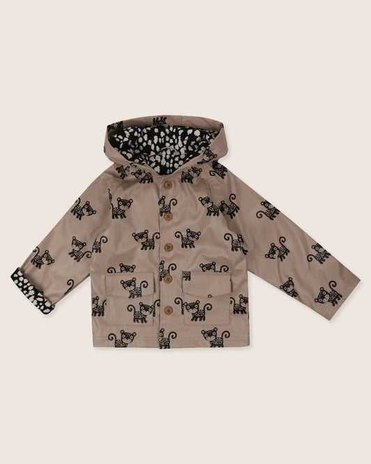 Children's Leopard Raincoat