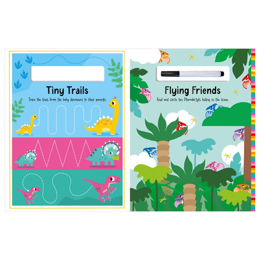 Make Believe Ideas - Wipe-Clean Dino Land