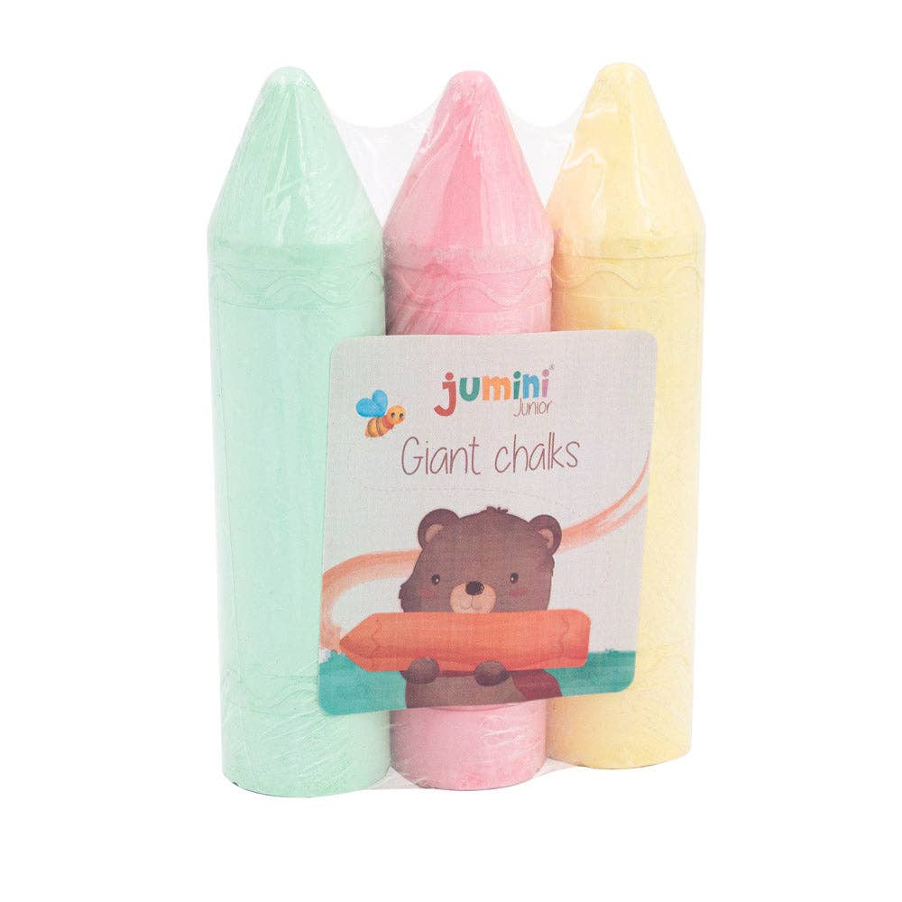 Inside Out Toys - Giant Coloured Chalks (pack of 3)