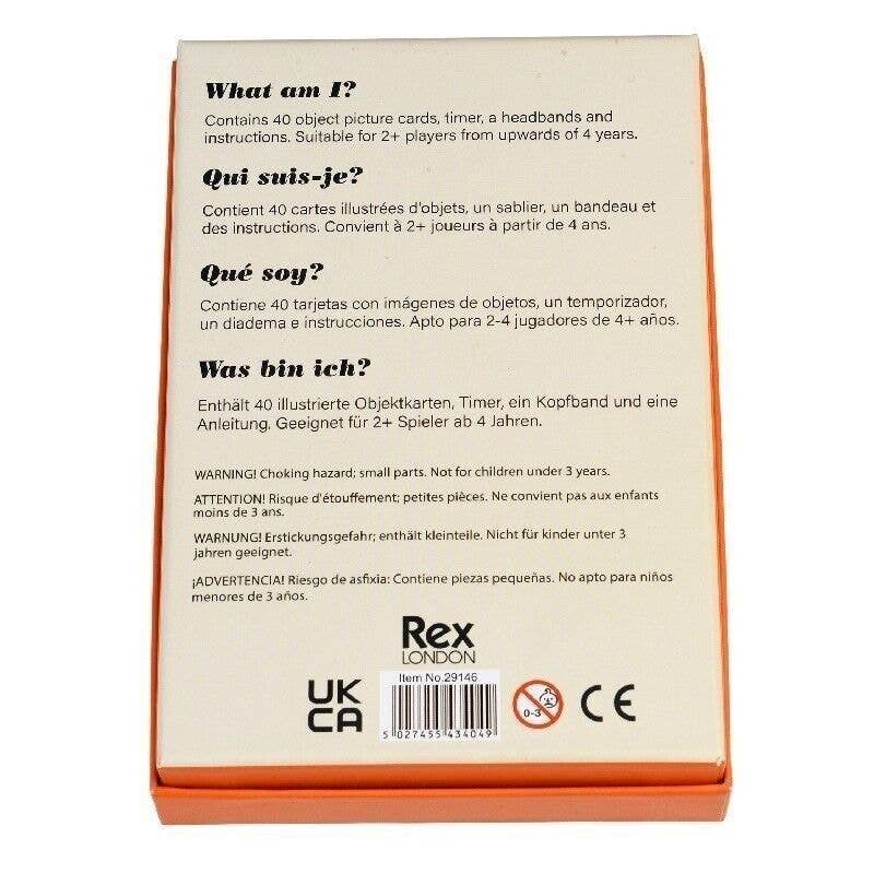 Rex B2B - UK - What Am I? Family Game