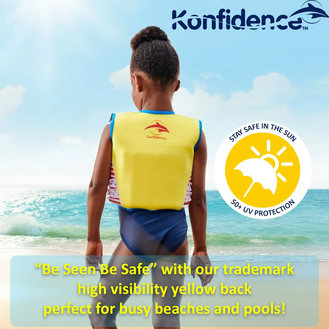 Children’s Buoyancy Swim Vest - Konfidence™ Jacket for SS25