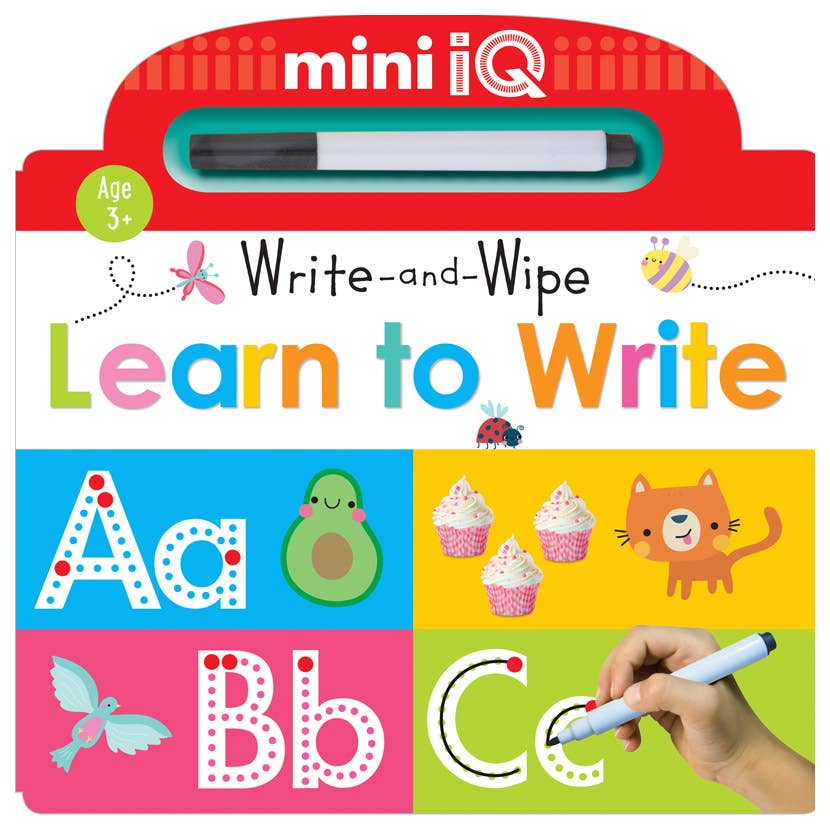 Make Believe Ideas - Mini iQ Write-and-Wipe Learn to Write