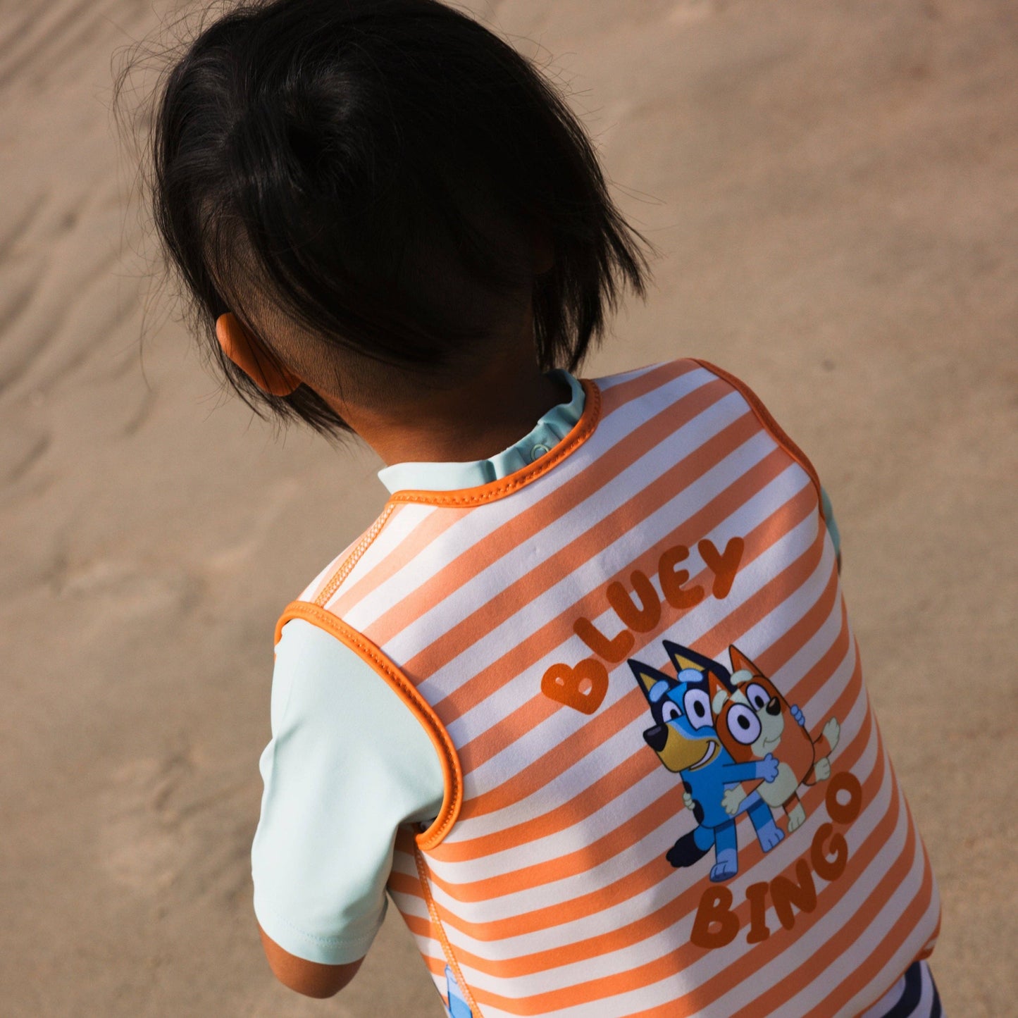 Swim Essentials - Swim Vest - Orange - Bluey