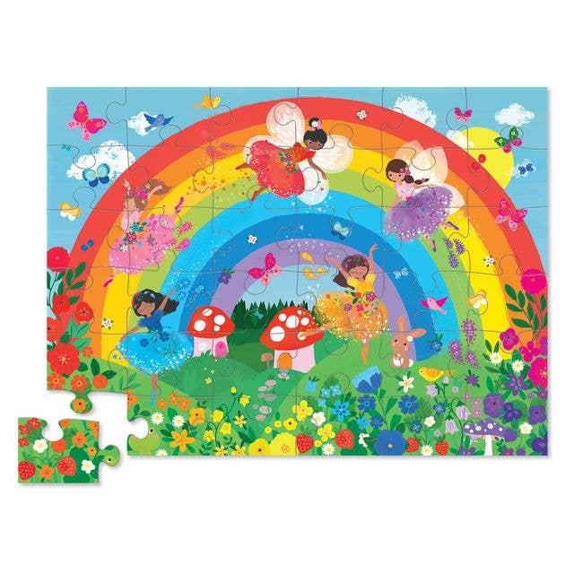 Hippychick - Crocodile Creek Over Rainbow 36 Piece Jigsaw Floor Puzzle