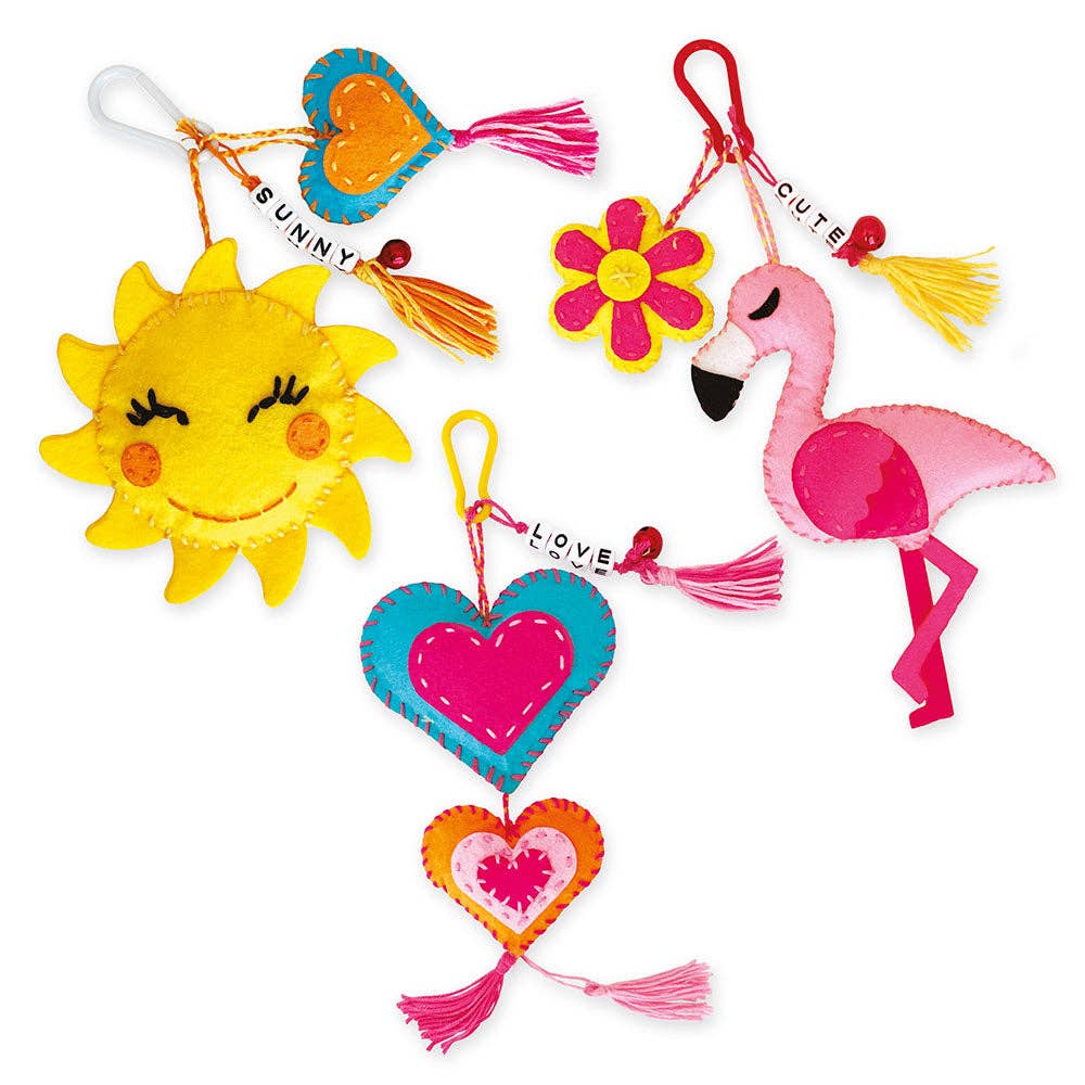 Backpack Charms Felt Art Set