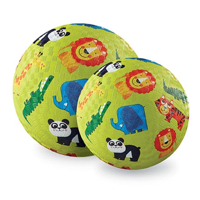 Hippychick - Crocodile Creek Jungle Playball 7 Inch Kids Playground Ball