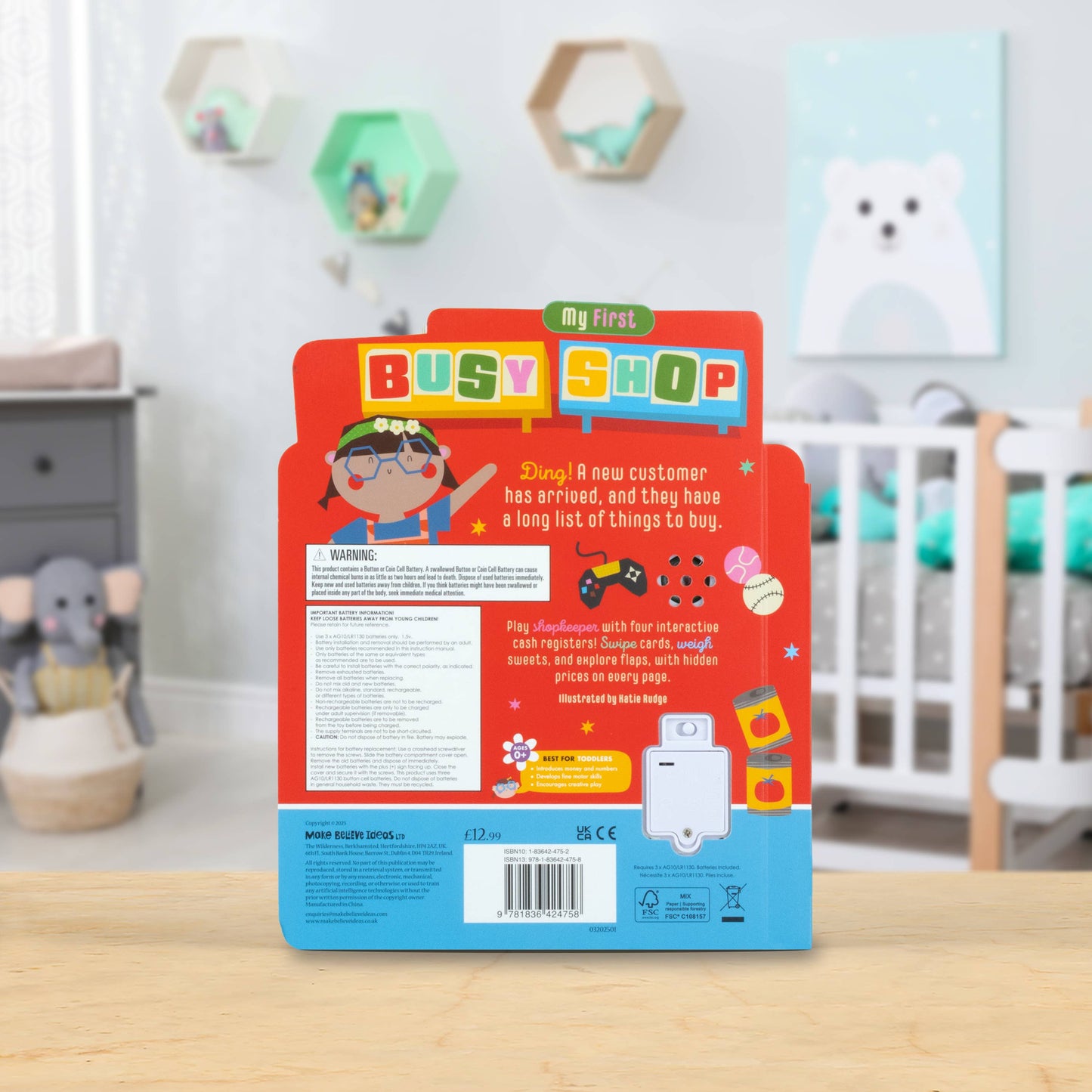 Make Believe Ideas - Board Books My First Busy Shop