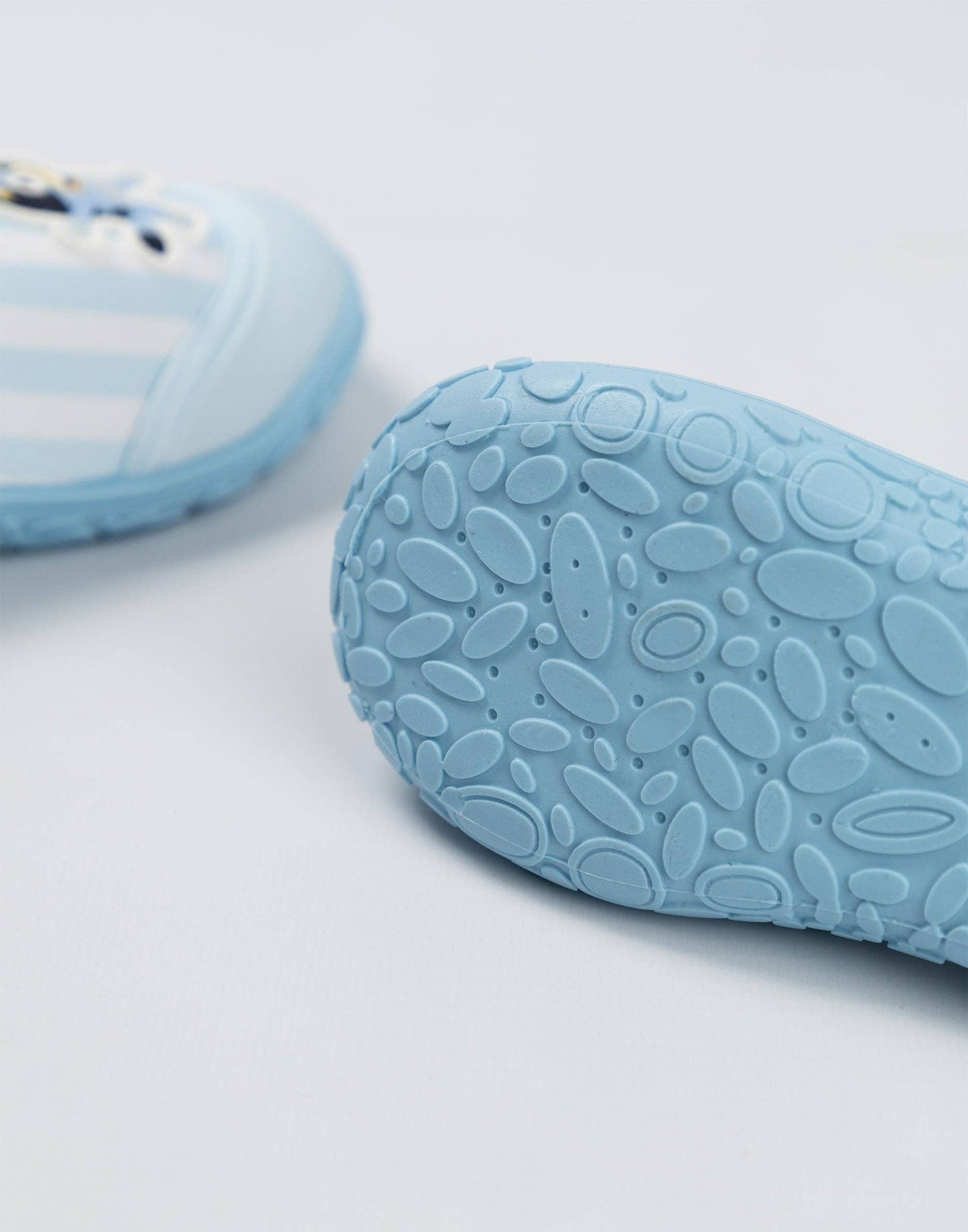 Bluey Unisex Kids Blue Stripy Aqua Shoes