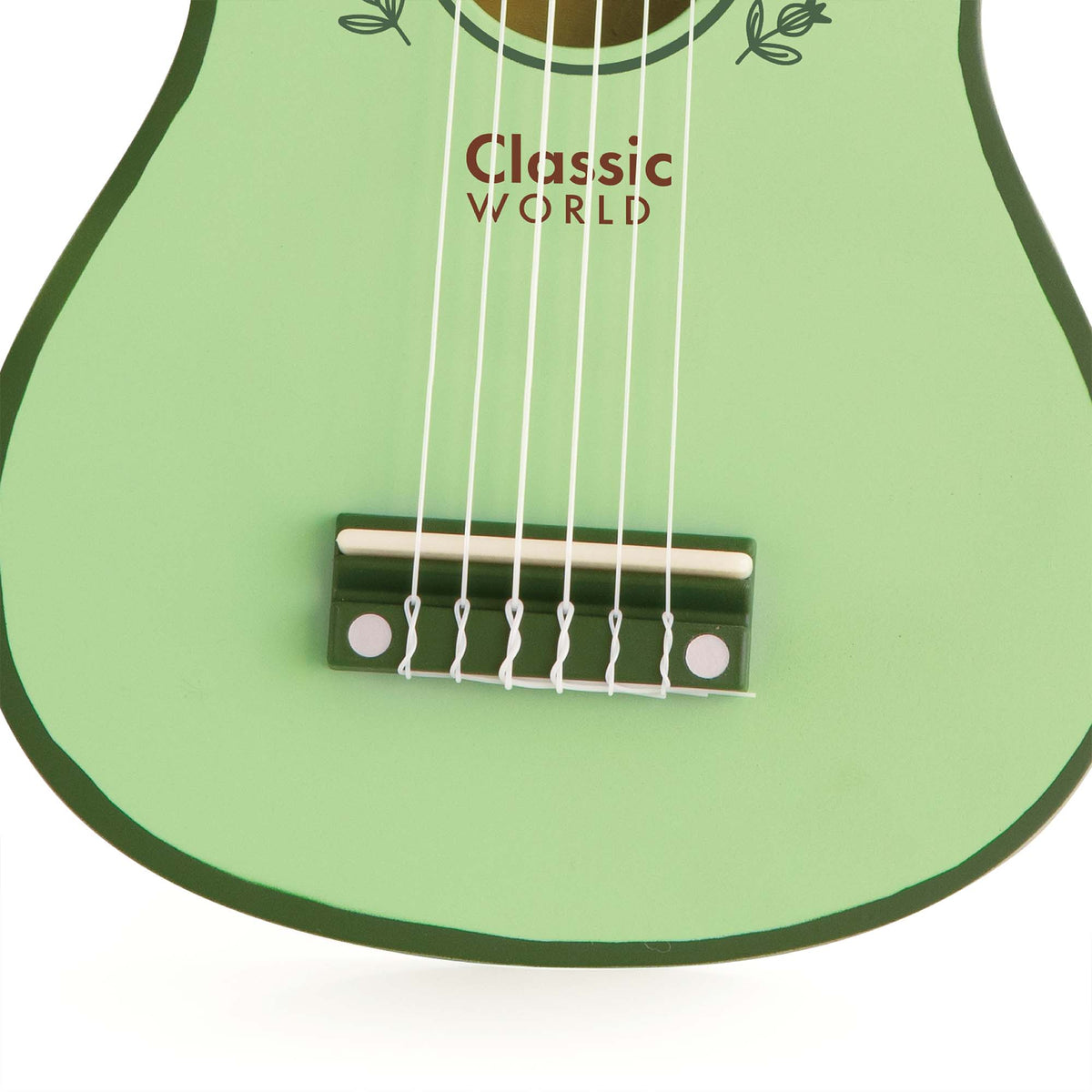 Classic World - Vintage Wooden Guitar Musical Instrument Toy