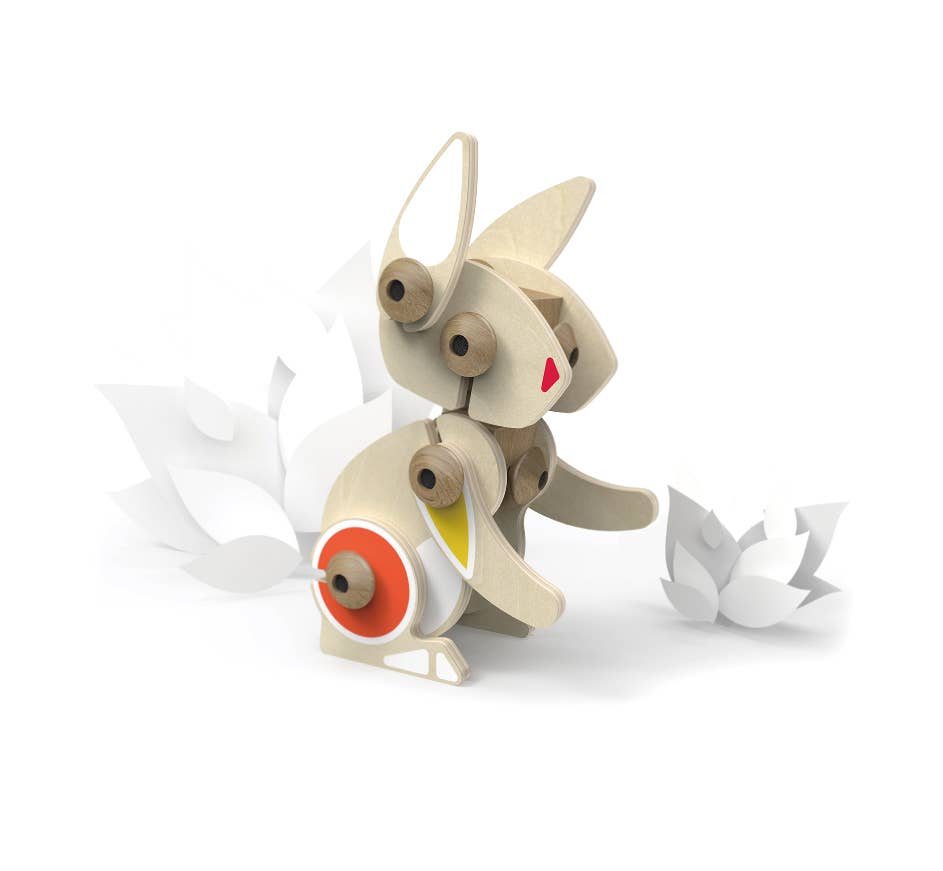 Classic World Flexi Animals Wooden Construction Animal Toy