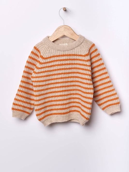 Childrens - Knitted sweater in merino wool | WEDOBLE PLAY