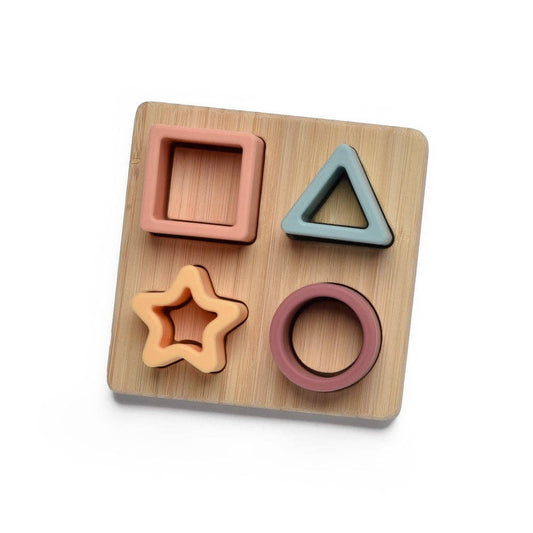 Wooden Shape Matching Puzzle