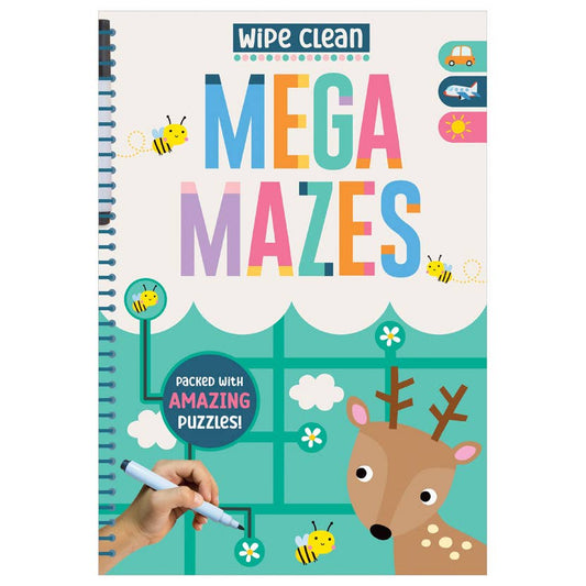 Make Believe Ideas - Wipe-Clean Workbooks  Mega Mazes