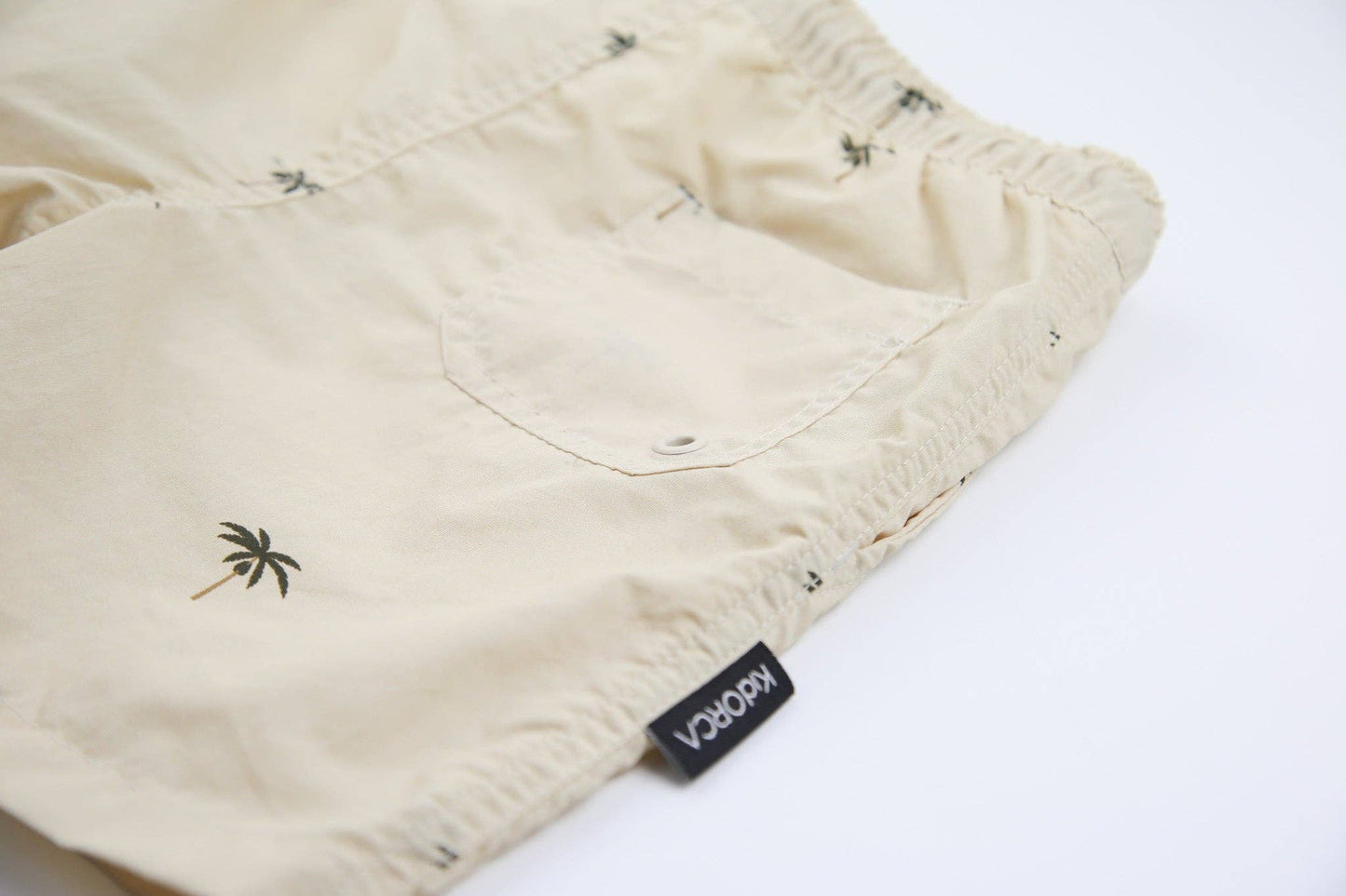 Children’s Swim Trunks - Palm / Almond