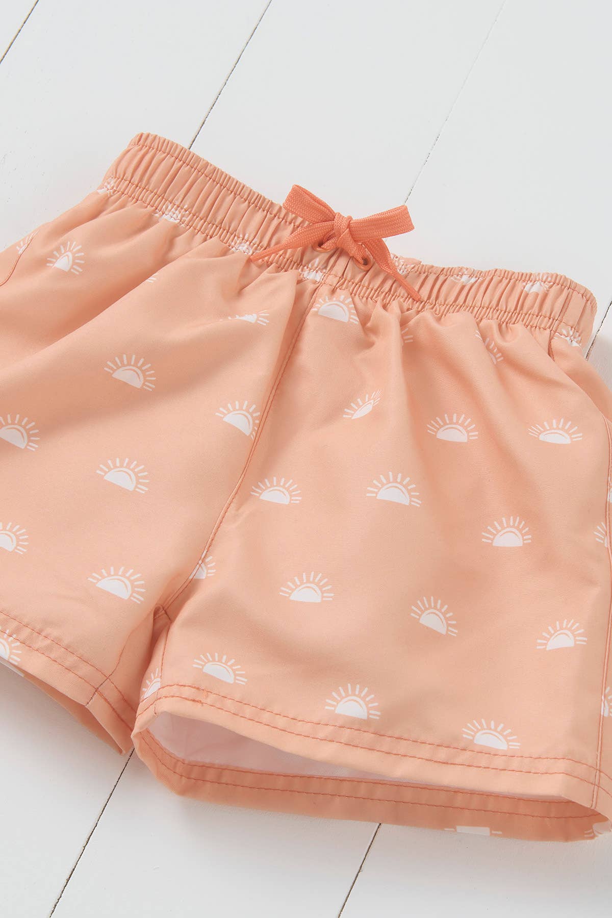 Grass & Air - Peach Swim Shorts