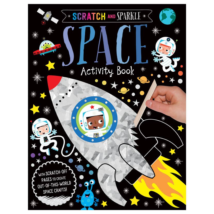 Make Believe Ideas - Scratch and Sparkle Space Activity Book
