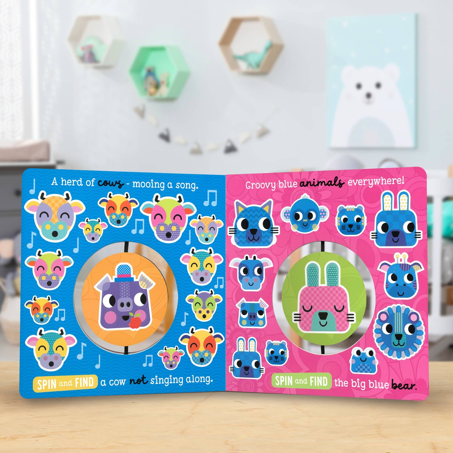 Make Believe Ideas - Groovy Baby Spin and Match