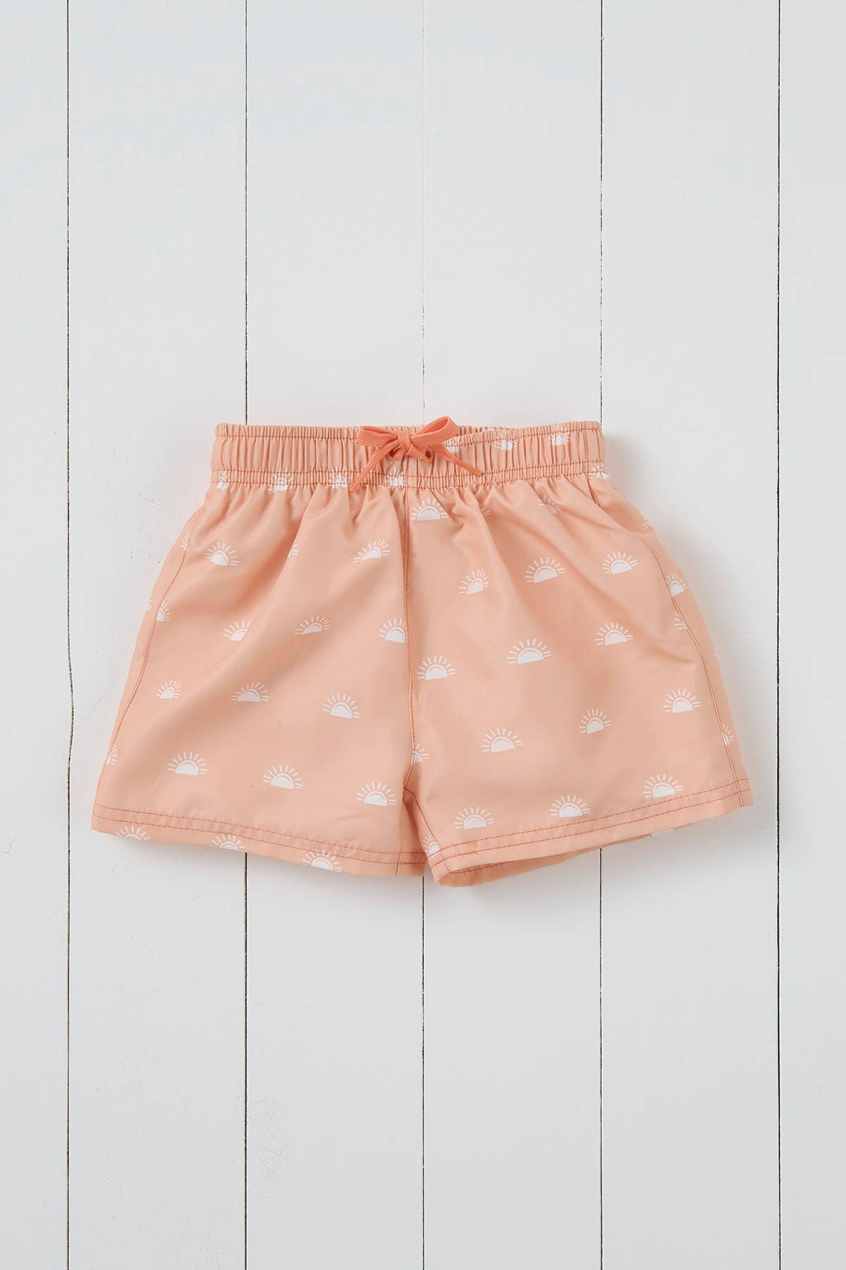 Grass & Air - Peach Swim Shorts