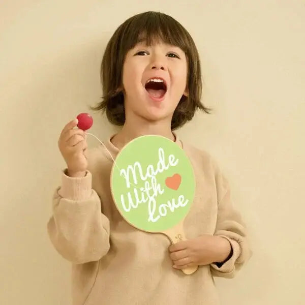 Classic World Paddle Ball Wooden Hand-Eye Coordination Toy