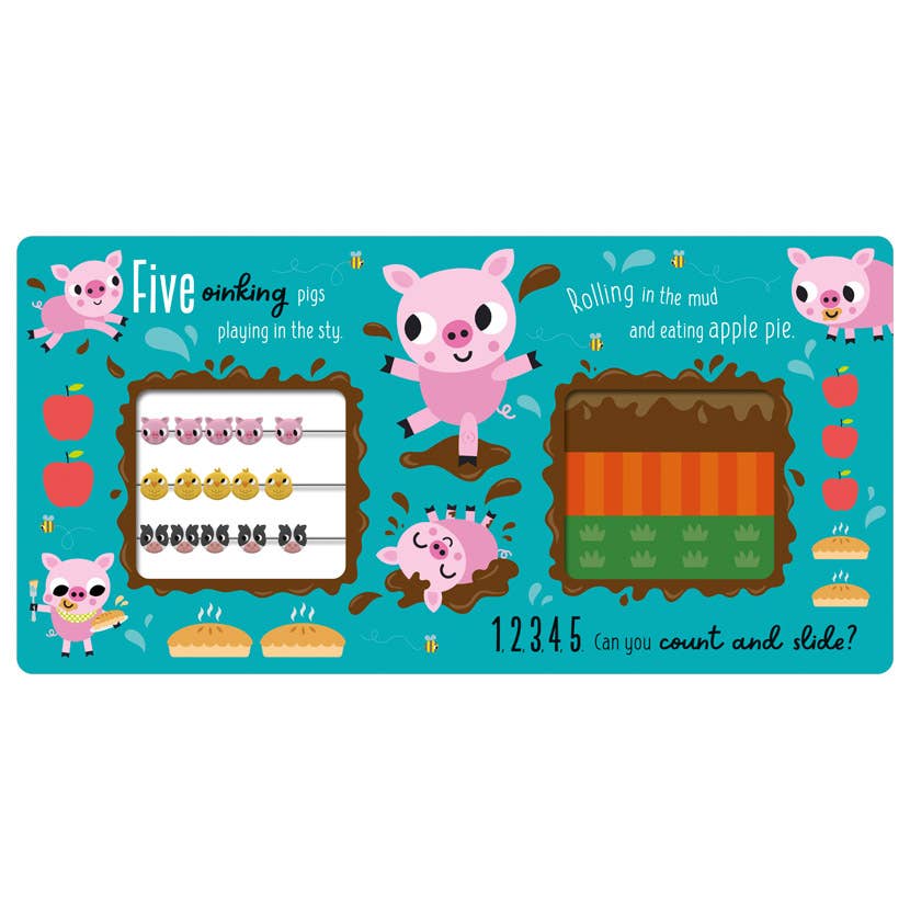 Make Believe Ideas - Count and Slide Farmyard Friends