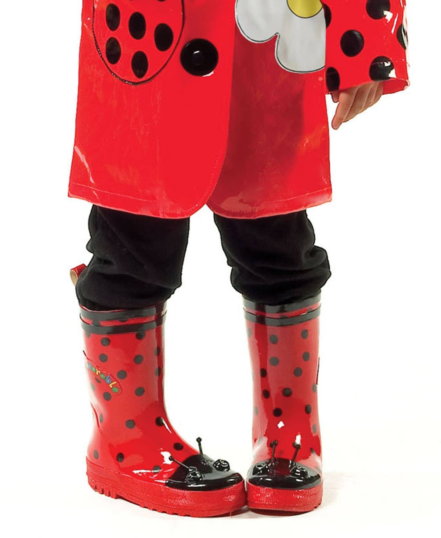 Children's Ladybug Rain Boots