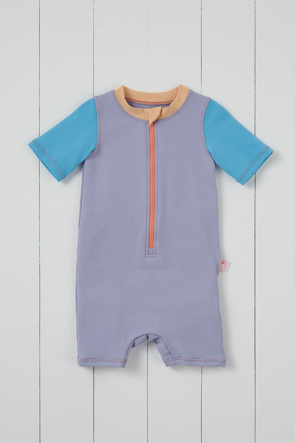 Grass & Air - Lavender Kids Shortie Swimsuit