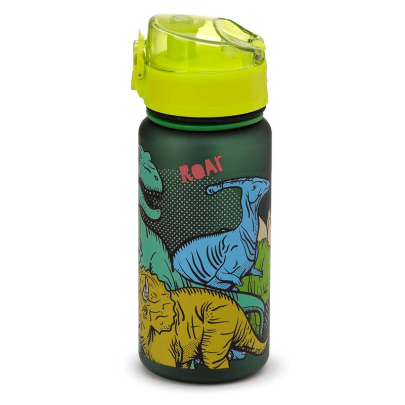 Dinosauria Pop Top 350ml Shatterproof Bottle