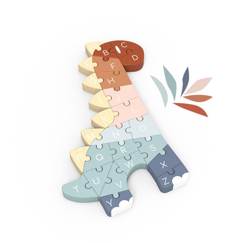 ABC Dino Puzzle (Wooden Toys)