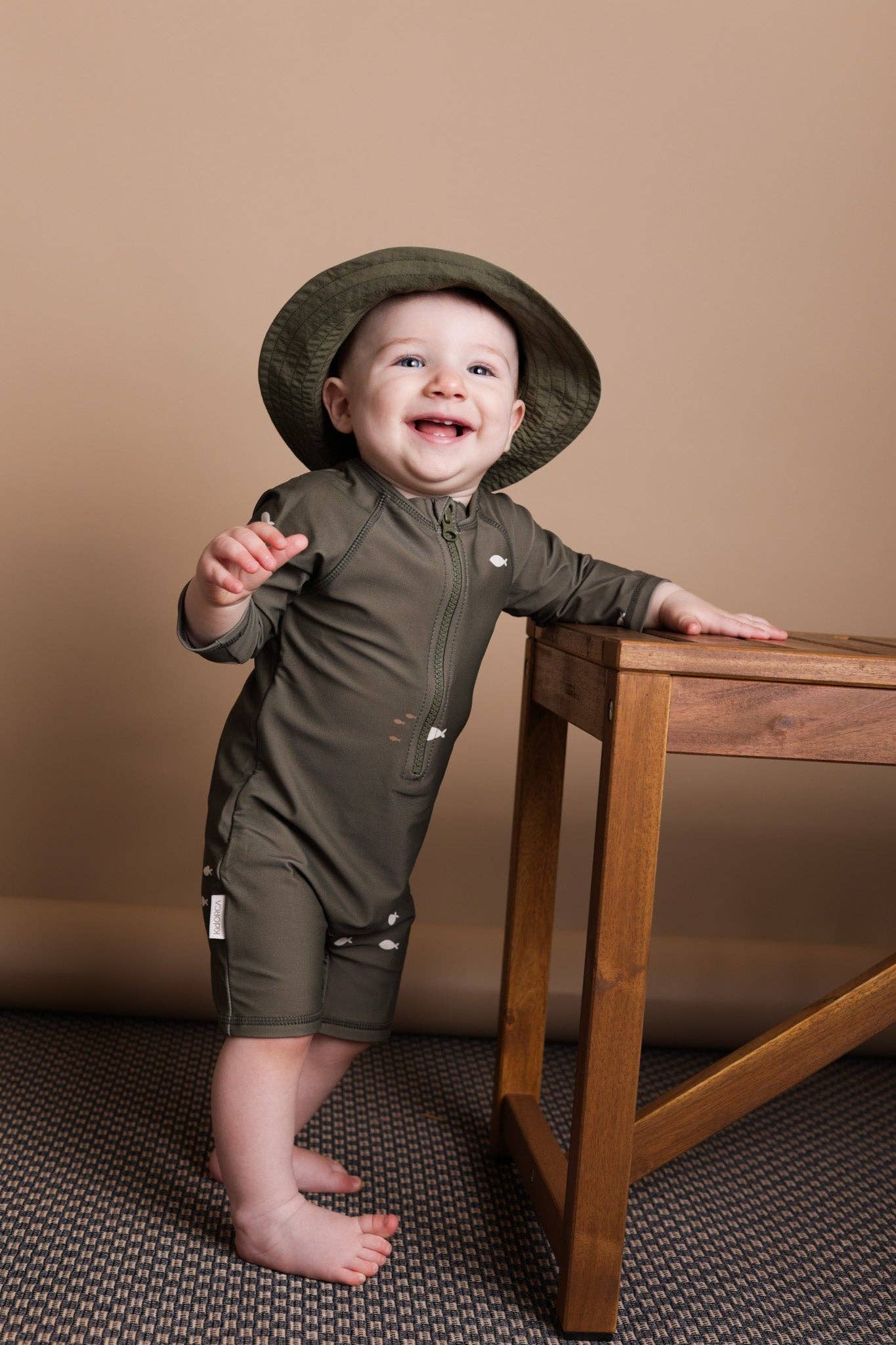 Childrens Swim - KidORCA - Swim Jumpsuit - Trout / Kalamata
