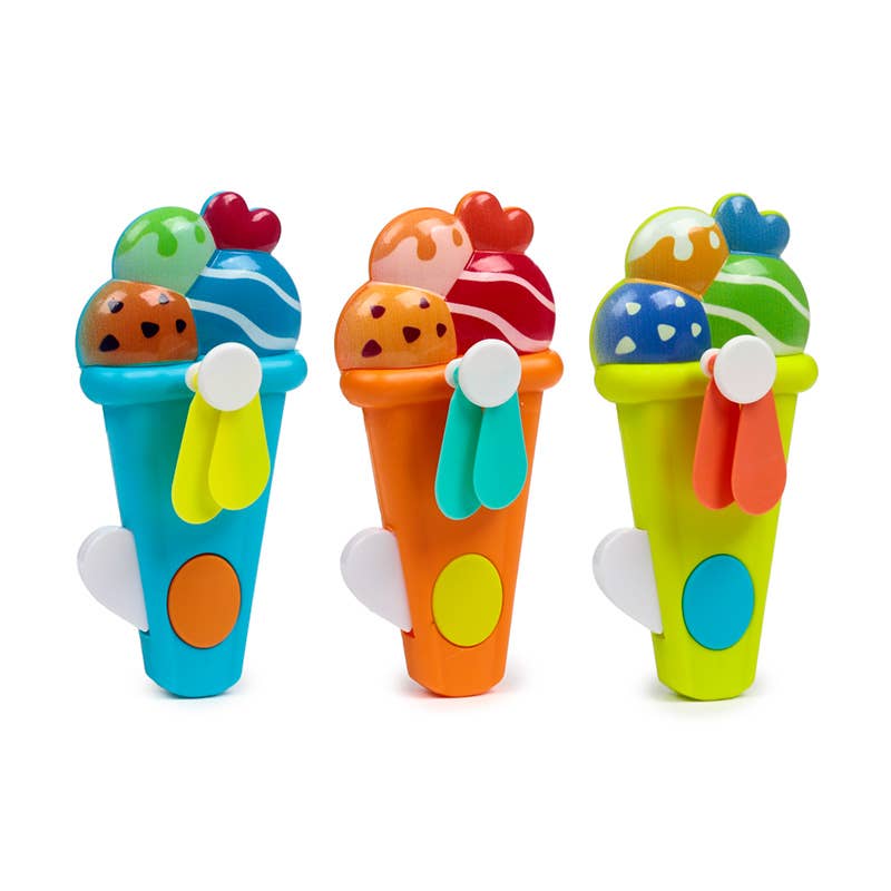 Puckator Ltd - Ice Cream Handheld Hand-Operated Fan