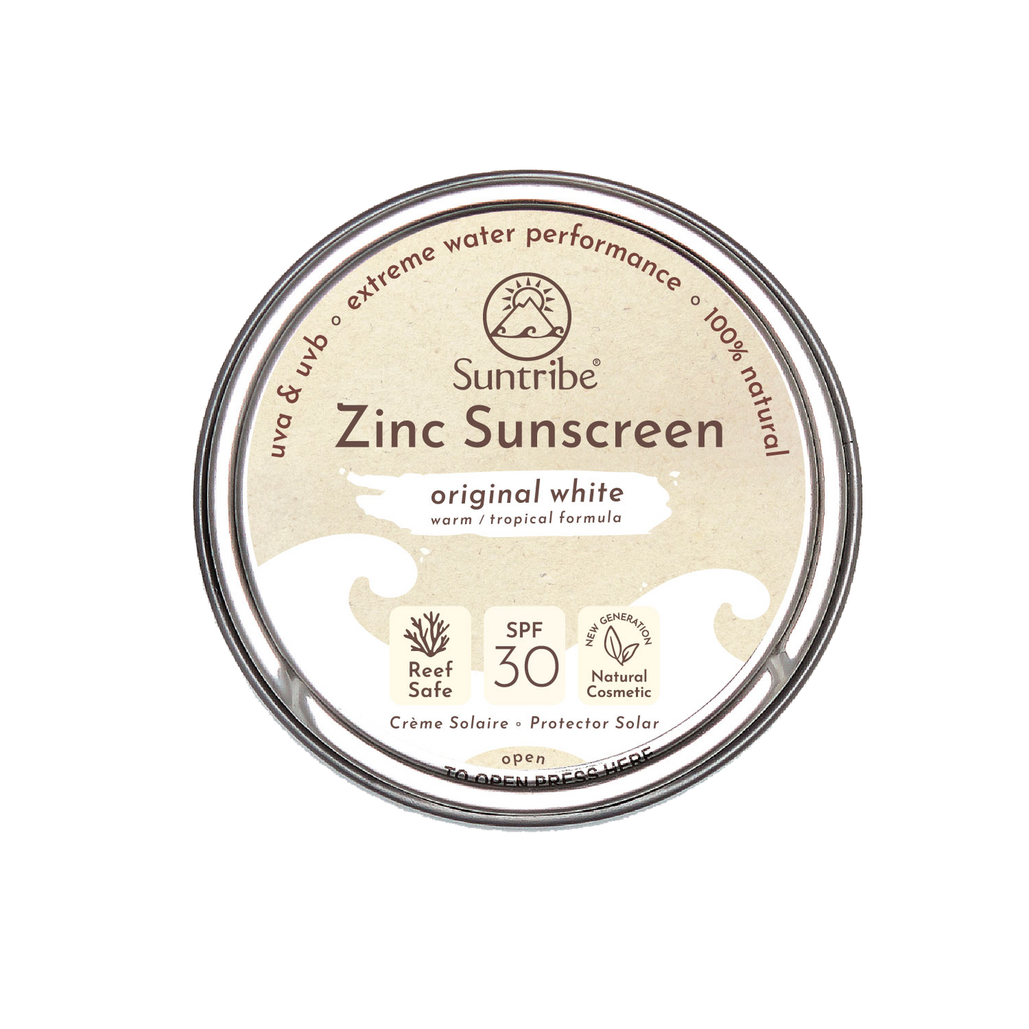 Suntribe - Suntribe Natural Mineral Face & Sport Zinc Sunscreen SPF 50