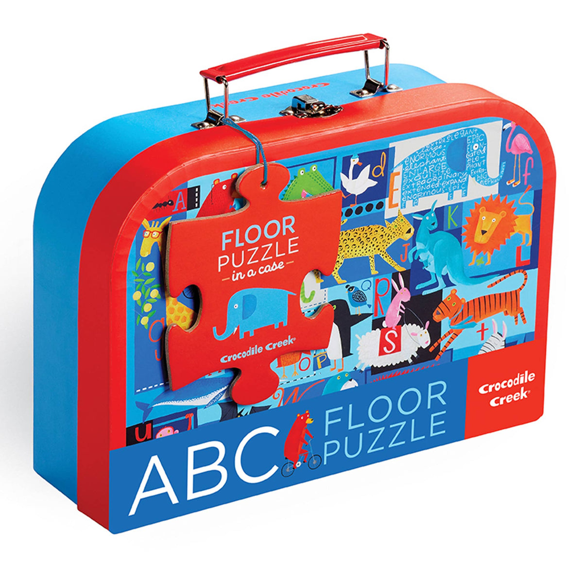 Crocodile Creek Animal ABC Floor Puzzle – 24-Piece In Case