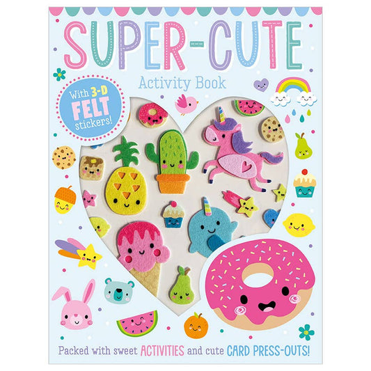 Make Believe Ideas - Felt Stickers Super Cute Activity Book