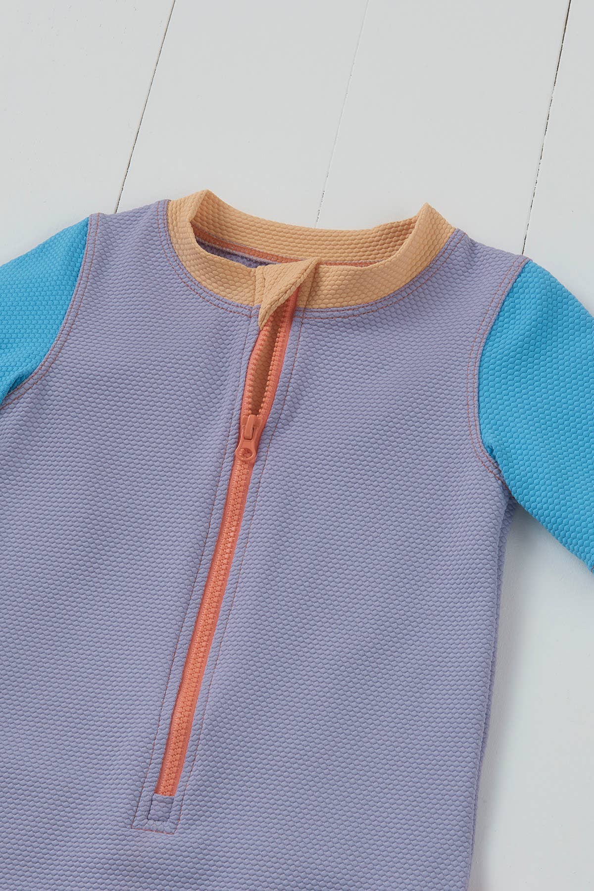 Grass & Air - Lavender Kids Shortie Swimsuit