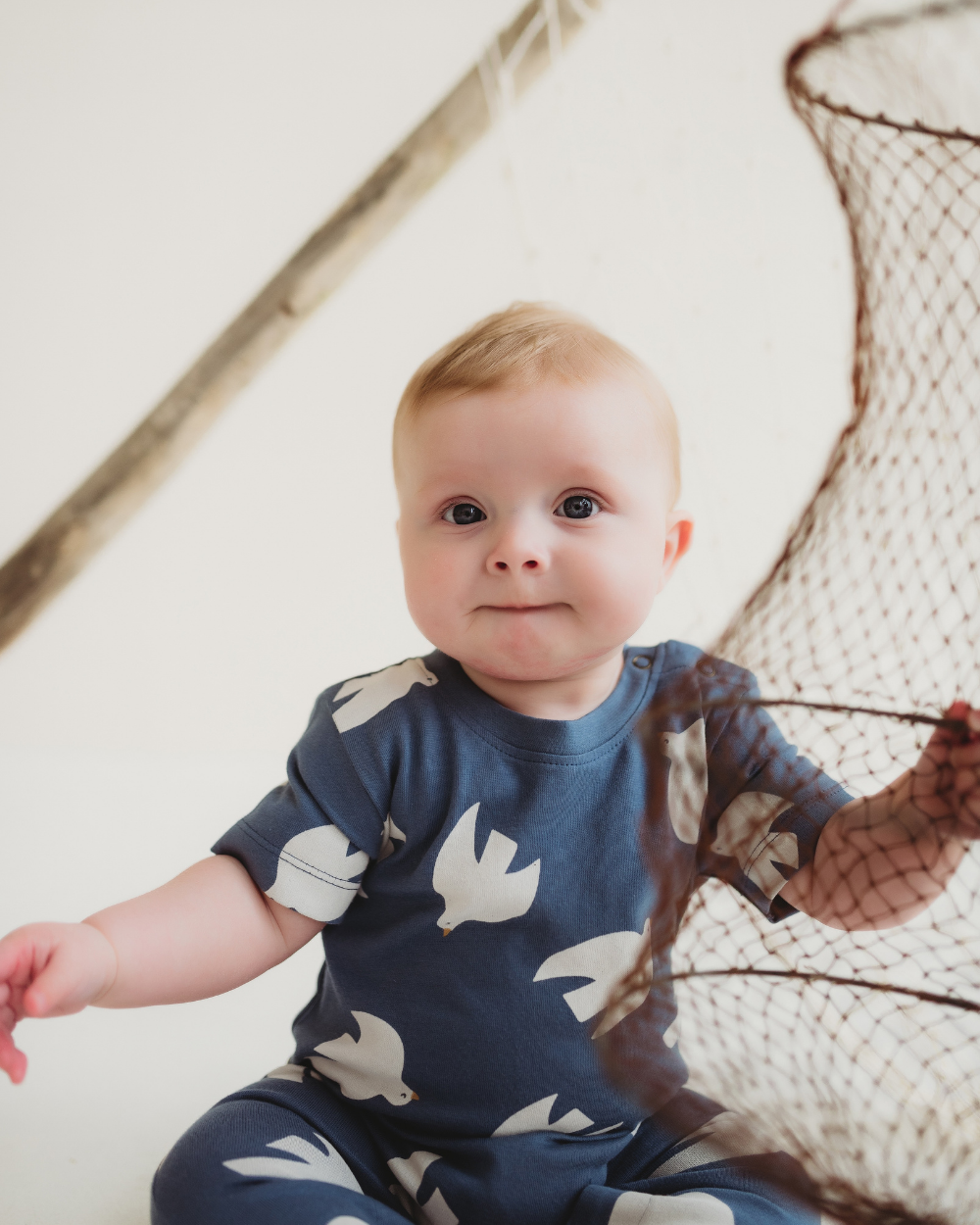 Baby Seagull Romper