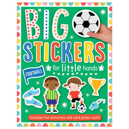 Make Believe Ideas - Big Stickers for Little Hands Football