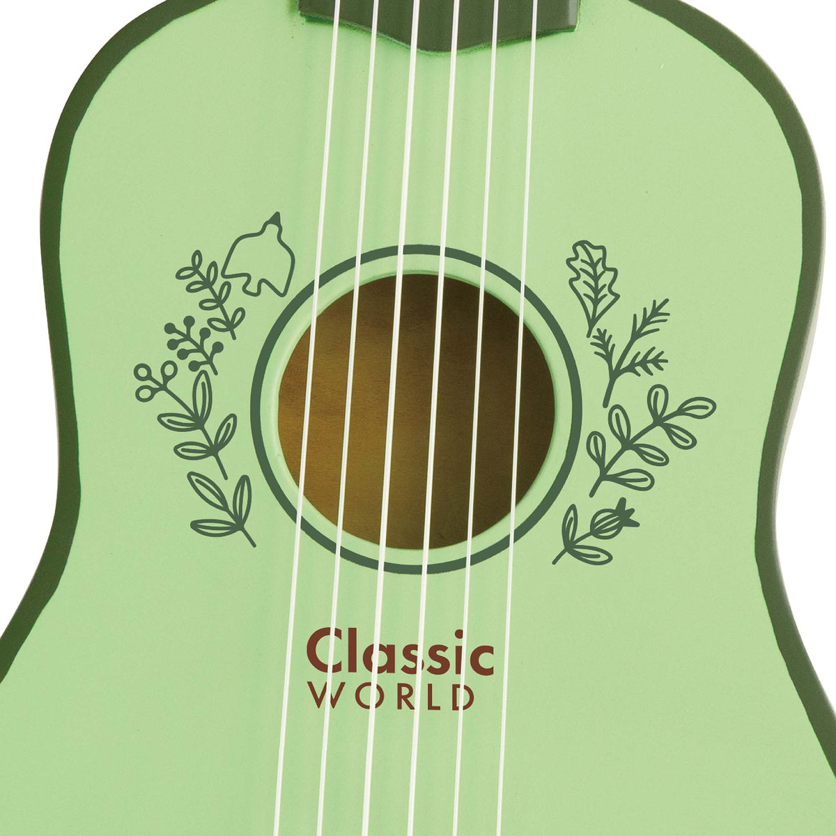 Classic World - Vintage Wooden Guitar Musical Instrument Toy