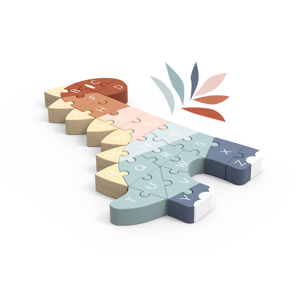 ABC Dino Puzzle (Wooden Toys)