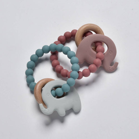 Elephant Teether Ring