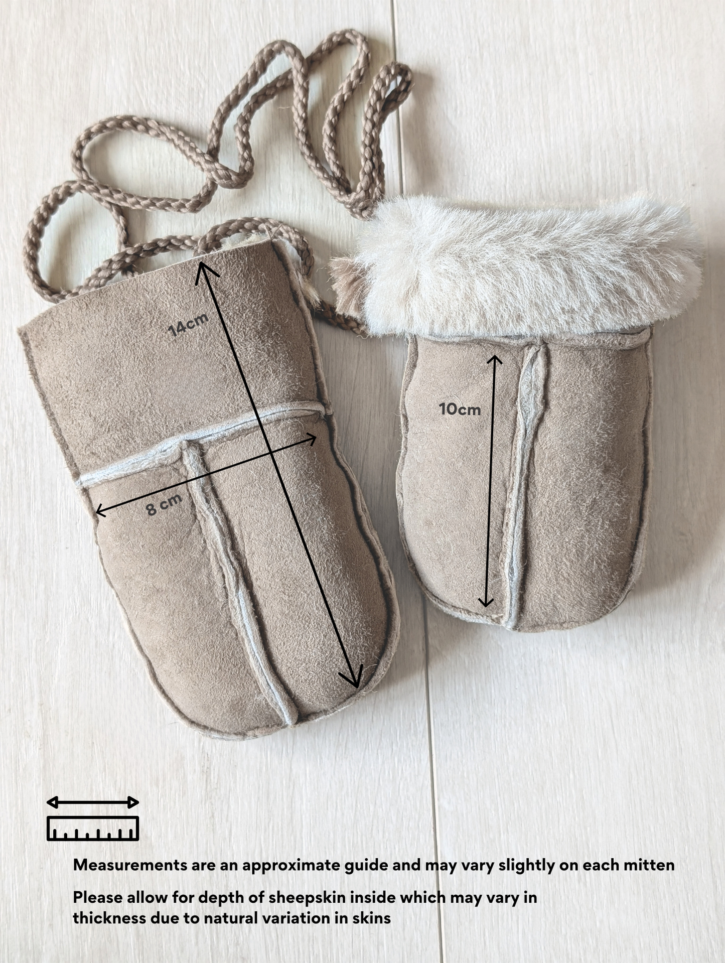 Baby Puddy Mitten - "Keep Safe" Cord