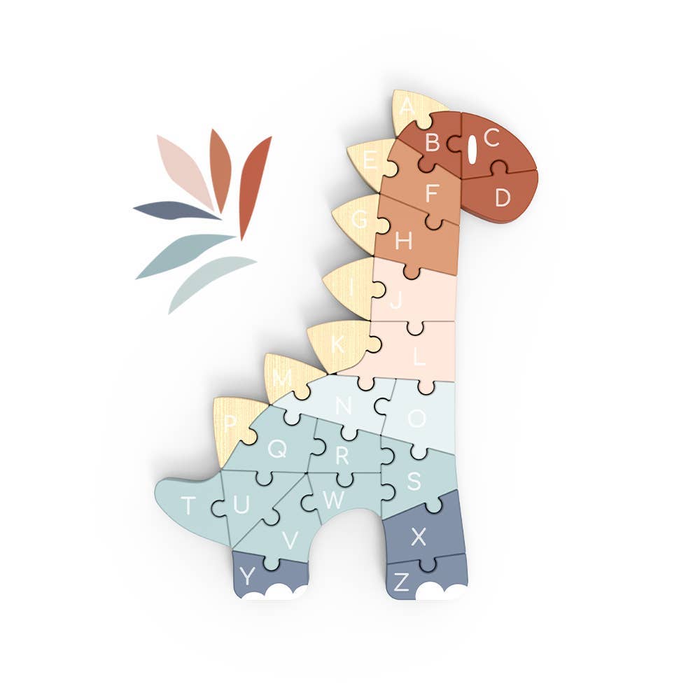 ABC Dino Puzzle (Wooden Toys)